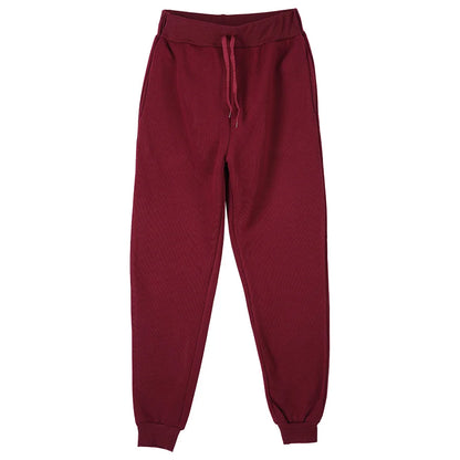 Men's Athletic Trainning Joggers Casual Loose Fit Sweatpants Spring Fall Fleece Lined Pants Elastic Waist Drawstring Trousers