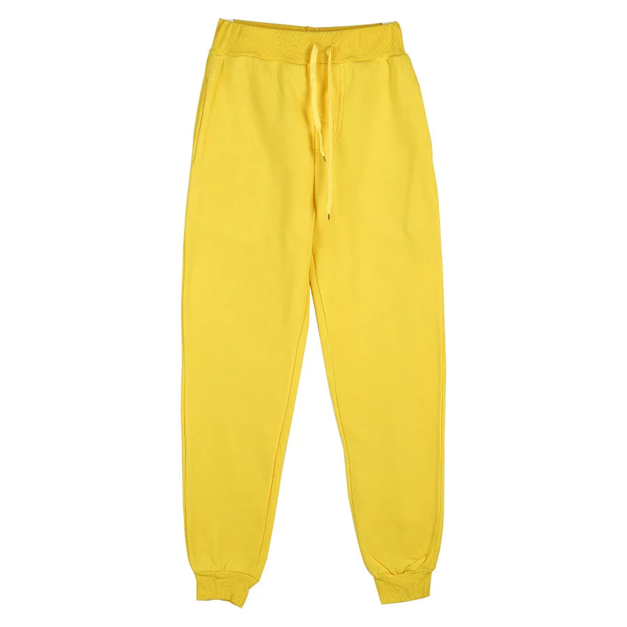 Men's Athletic Trainning Joggers Casual Loose Fit Sweatpants Spring Fall Fleece Lined Pants Elastic Waist Drawstring Trousers