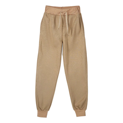 Men's Athletic Trainning Joggers Casual Loose Fit Sweatpants Spring Fall Fleece Lined Pants Elastic Waist Drawstring Trousers