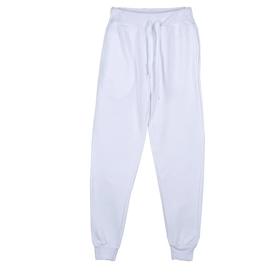 Men's Athletic Trainning Joggers Casual Loose Fit Sweatpants Spring Fall Fleece Lined Pants Elastic Waist Drawstring Trousers