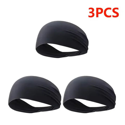 Sport Headband Fitness Sweat Bandage Head Hair Band Tennis Yoga Absorb Sweat Head Band Basketball Running Sweatband Women Men